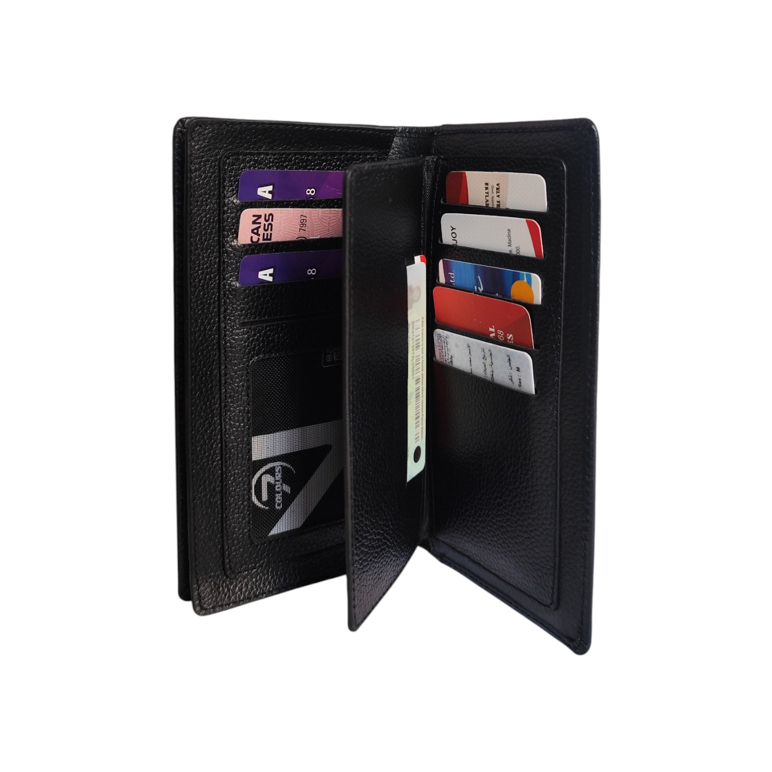 Cow Printed Leather Long Wallet G7L02 | Premium - Image 3