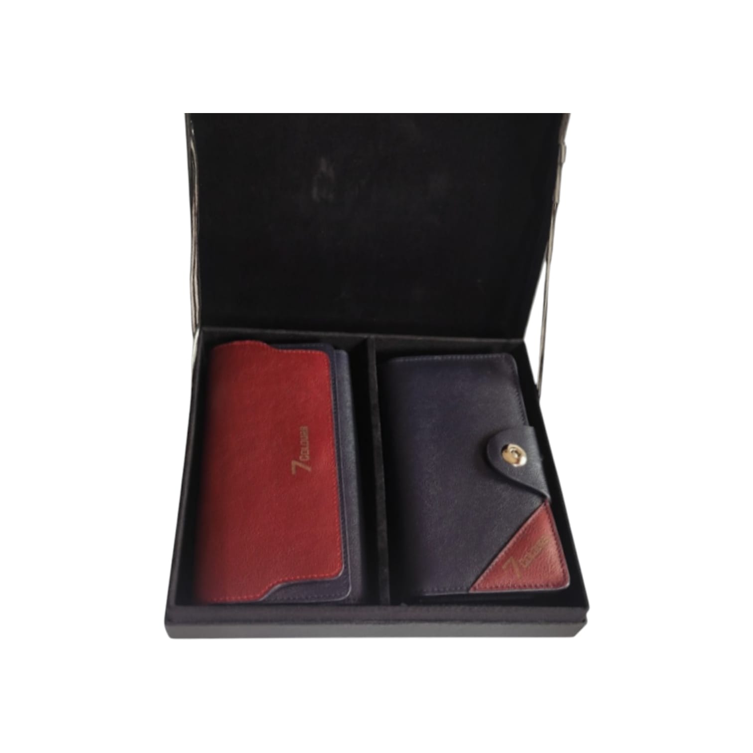 Premium Leather Wallet Gift Set (Long wallet)