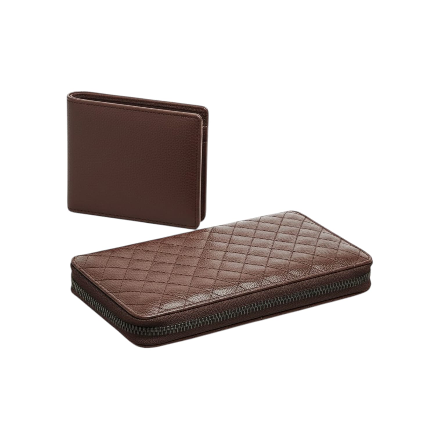 Premium Couple Leather Wallet Set - Image 8