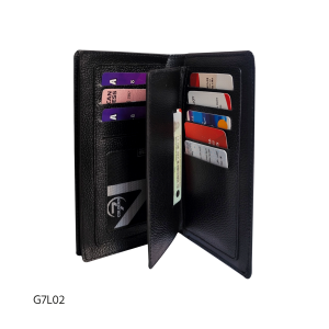 Cow Printed Leather Long Wallet G7L02 | Premium